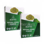 Khadi Pure Herbal NaNaturalHenna Powder   80G (Set Of 2)