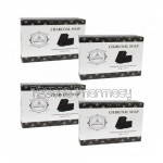 Khadi Pure Herbal Charcoal Soap   125G (Set Of 4)