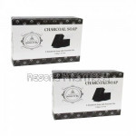 Khadi Pure Herbal Charcoal Soap   125G (Set Of 2)