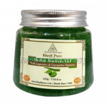 Khadi Pure Herbal Aloevera Gel With Liquorice and Cucumber Extracts (Green)   200G