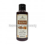 Khadi Pure Herbal Woody Sandal and Honey Body Wash Sls Paraben Free   210Ml