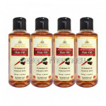 Khadi Pure Herbal Vitalising Hair Oil   210Ml (Set Of 4)