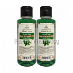 Khadi Pure Herbal Tulsi Hair Growth Oil   210Ml (Set Of 2)