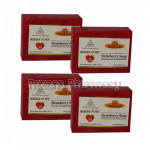 Khadi Pure Herbal Strawberry Soap   125G (Set Of 4)
