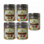 Khadi Pure Herbal Sandal and Rose Face Pack   50G (Set Of 5)