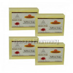 Khadi Pure Herbal Saffron Soap   125G (Set Of 4)