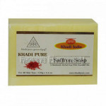 Khadi Pure Herbal Saffron Soap   125G