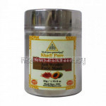 Khadi Pure Herbal Saffron and Papaya Anti Wrinkle Face Pack   50G
