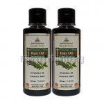 Khadi Pure Herbal Rosemary and Henna Hair Oil   210Ml (Set Of 2)