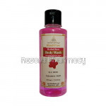 Khadi Pure Herbal Rose Body Wash Sls Paraben Free   210Ml