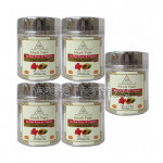 Khadi Pure Herbal Rose and Papaya Face Scrub   50G (Set Of 5)