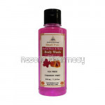 Khadi Pure Herbal Rose and Honey Body Wash Sls Paraben Free   210Ml