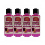 Khadi Pure Herbal Rose and Honey Body Wash   210Ml. (Set Of 4)