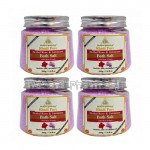 Khadi Pure Herbal Rose and Geranium Bath Salt With Rose Petals   200G (Set Of 4)