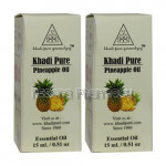 Khadi Pure Herbal Pineapple Essential Oil   15Ml (Set Of 2)
