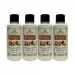 Khadi Pure Herbal Peach and Avocado Moisturizer With Sheabutter Sls Paraben Free   210Ml (Set Of 4)