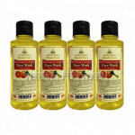 Khadi Pure Herbal Orange and Lemongrass Face Wash   210Ml (Set Of 4)