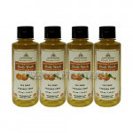 Khadi Pure Herbal Orange and Lemongrass Body Wash Sls Paraben Free   210Ml (Set Of 4)