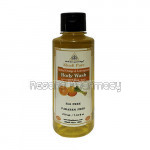 Khadi Pure Herbal Orange and Lemongrass Body Wash Sls Paraben Free   210Ml