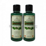 Khadi Pure Herbal Neem, Teatree and Basil Hair Oil   210Ml (Set Of 2)