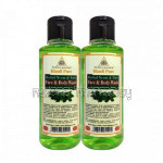 Khadi Pure Herbal Neem and Tulsi Face And Body Wash   210Ml (Set Of 2)