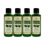 Khadi Pure Herbal Neem and Aloevera Hair Cleanser Sls Paraben Free   210Ml (Set Of 4)