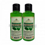 Khadi Pure Herbal Neem and Aloevera Hair Cleanser   210Ml (Set Of 2)
