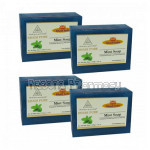 Khadi Pure Herbal Mint Soap   125G (Set Of 4)