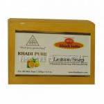 Khadi Pure Herbal Lemon Soap   125G