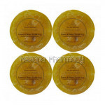 Khadi Pure Herbal Lemon and Honey Loofah Soap   100G (Set Of 4)