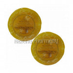 Khadi Pure Herbal Lemon and Honey Loofah Soap   100G (Set Of 2)