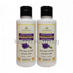 Khadi Pure Herbal Lavender Fairness Lotion With Sheabutter Sls Paraben Free   210Ml (Set Of 2)