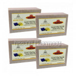 Khadi Pure Herbal Lavender and Ylang Ylang With Lavender Flowers Soap With Sheabutter   125G (Set Of 4)