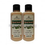 Khadi Pure Herbal Jasmine and Mogra Body Wash Sls Paraben Free   210Ml (Set Of 2)