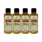 Khadi Pure Herbal Honey and Vanilla Hair Cleanser   210Ml (Set Of 4)