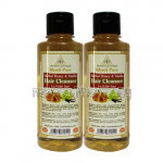 Khadi Pure Herbal Honey and Vanilla Hair Cleanser   210Ml (Set Of 2)