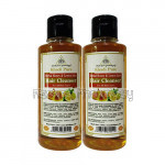 Khadi Pure Herbal Honey and Lemon Juice Hair Cleaser   210Ml (Set Of 2)