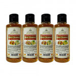 Khadi Pure Herbal Honey and Lemon Juice Hair Cleanser   210Ml (Set Of 4)