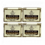 Khadi Pure Herbal Chocolate Lip Balm   10G (Set Of 4)
