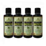 Khadi Pure Herbal Ayurvedic Bhringraj Root Hair Oil   210Ml (Set Of 4)