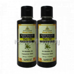 Khadi Pure Herbal Ayurvedic Bhringraj Root Hair Oil   210Ml (Set Of 2)