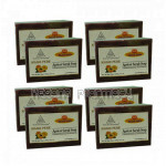 Khadi Pure Herbal Apricot Scrub Soap   125G (Set Of 8)
