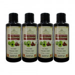 Khadi Pure Herbal Amla and Reetha Hair Cleanser Sls Paraben Free   210Ml (Set Of 4)