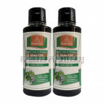 Khadi Pure Herbal Amla and Bhringraj Hair Oil   210Ml (Set Of 2)