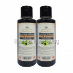 Khadi Pure Herbal Amla and Bhringraj Hair Cleanser   210Ml (Set Of 2)