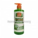 Khadi Pure Herbal Aloevera Gel With Liquorice and Cucumber Extracts (Green)   500G