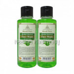 Khadi Pure Herbal Aloevera Face Wash   210Ml (Set Of 2)