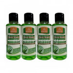 Khadi Pure Herbal Aloevera Body Wash Sls Paraben Free   210Ml (Set Of 4)