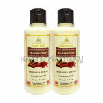 Khadi Pure Herbal Almond and Saffron Moisturizer With Sheabutter Sls Paraben Free   210Ml (Set Of 2)