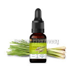 Soulflower Lemongrass Essential Oil For Hydrating and Moisturising Skin, Strong Hair Roots, Hair Fall, 100% Pure, NaNaturaland Undiluted Oil, 15Ml